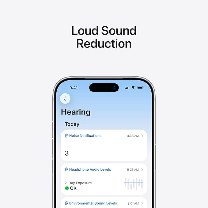 Apple AirPods Pro 3 Wireless Earbuds, Active Noise Cancellation, Live Translation, Heart Rate Sensing, Bluetooth Headphones, Spatial Audio, High-Fidelity Sound, USB-C Charging - Image 4