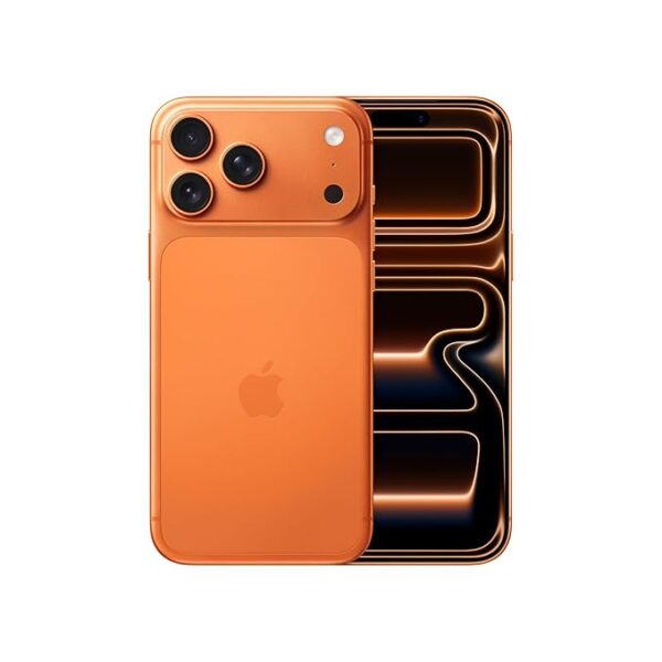 Apple iPhone 17 Pro Max 512 GB: 17.42 cm (6.9″) Display with Promotion, A19 Pro Chip, Best Battery Life in Any iPhone Ever, Pro Fusion Camera System, Center Stage Front Camera; Cosmic Orange