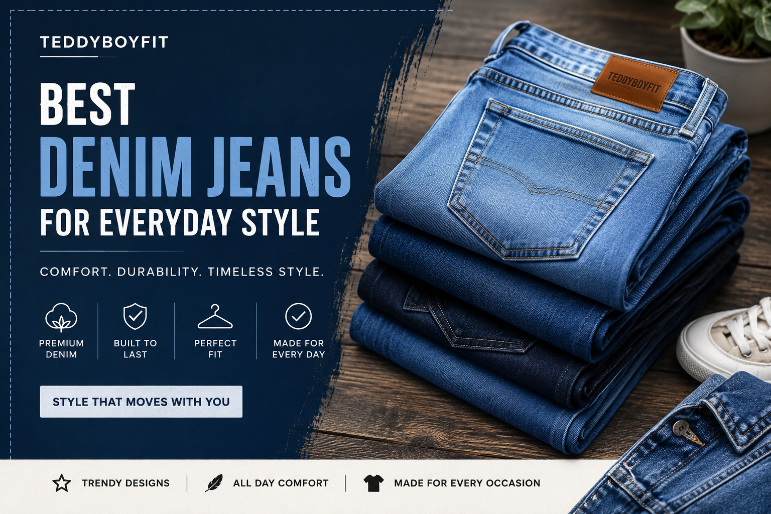 Best Denim Jeans for Everyday Style | TeddyBoyFit