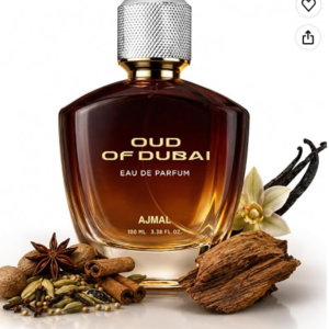 Ajmal | Oud of Dubai - 100 ml | Perfume for Man & Women| Premium Unisex Perfume | Eau De Parfum | Scent Spray | Long Lasting Fragrance for Men, Women | Woody, Musky & Oud | Gift for Men, Gift for Women